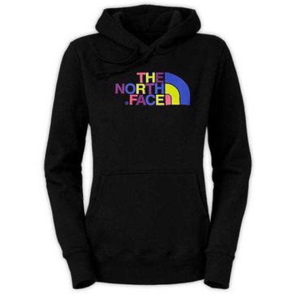 The North Face Tops - Rainbow Logo The North Face Hoodie